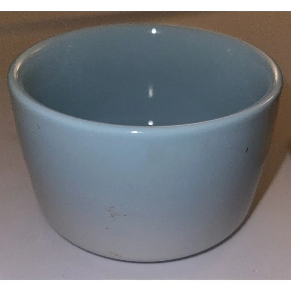 Rachael Ray™ ~ 9 oz ~  Ceramic Salt and Spice Cellar ~ Blue Ombre ~ 3.5